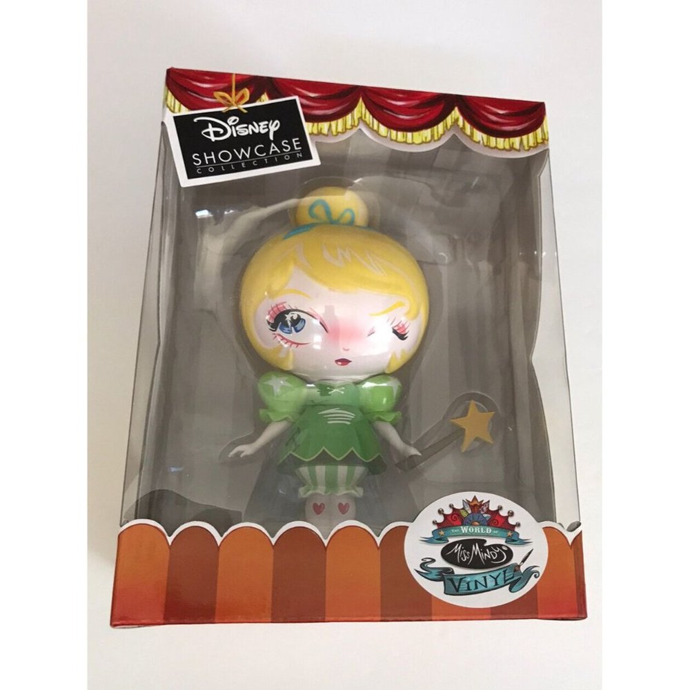 Miss Mindy Tinker Bell 7" Vinyl Figurine Enesco Disney Peter Pan Sassy Fairy NEW